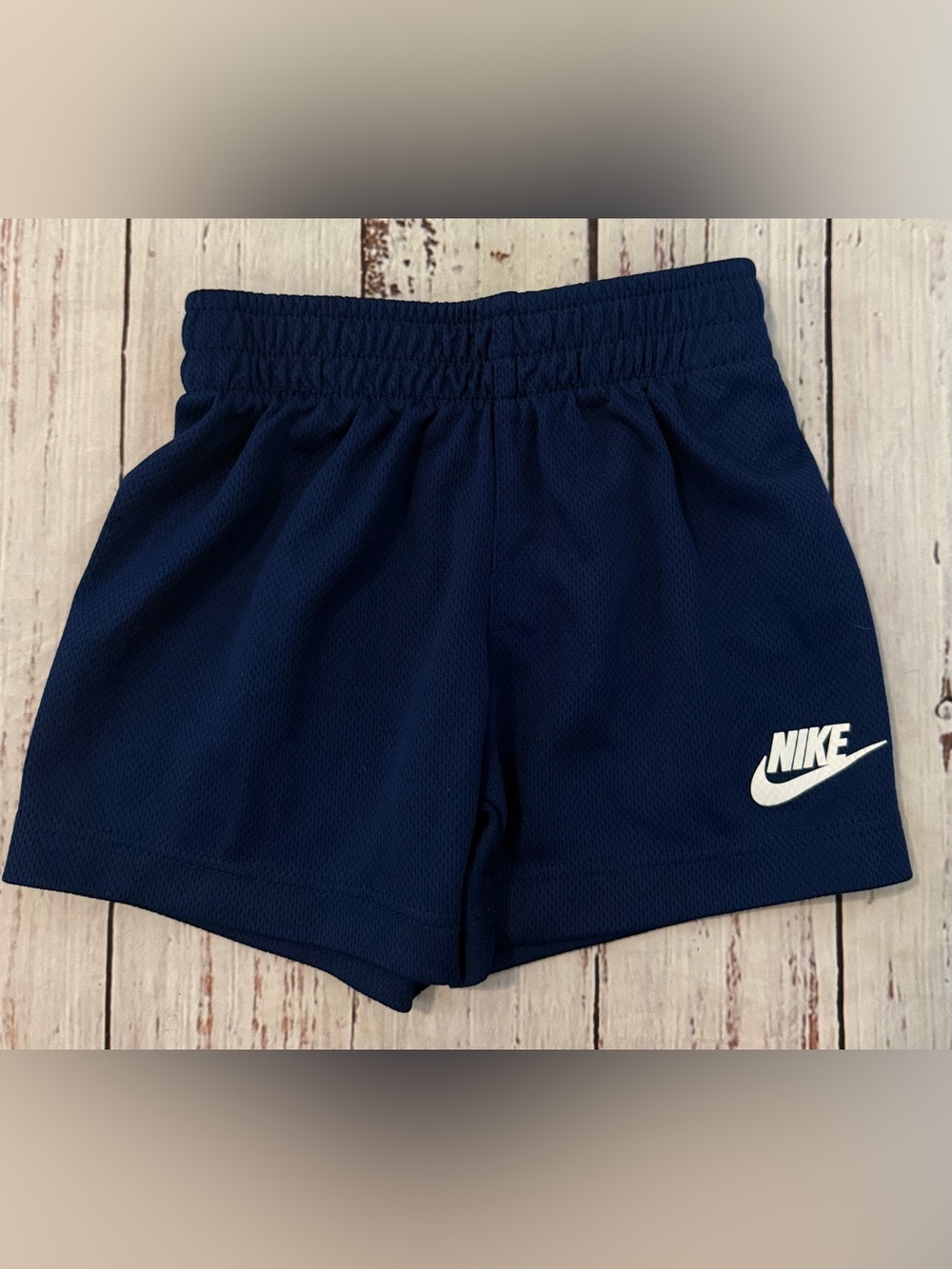 Nike Baby Boys Navy Athletic Shorts